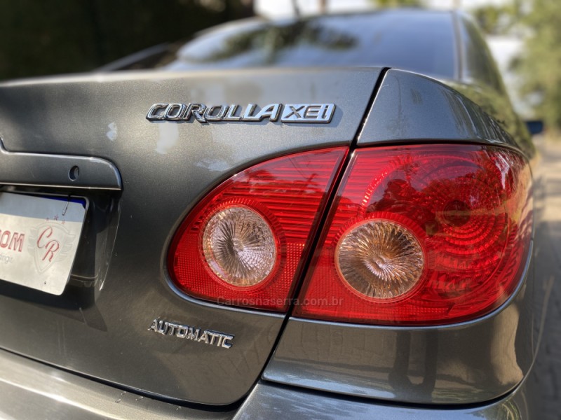 COROLLA 1.8 XEI 16V GASOLINA 4P AUTOMÁTICO - 2007 - CAXIAS DO SUL