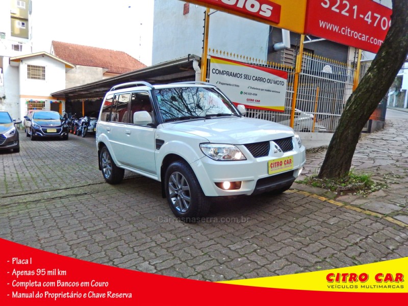 pajero tr4 2.0 4x2 16v 140cv flex 4p manual 2013 caxias do sul