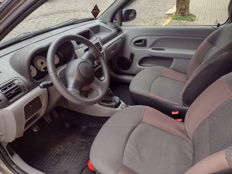 CLIO 1.0 AUTHENTIQUE 16V FLEX 2P MANUAL - 2007 - BENTO GONçALVES