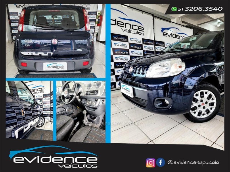 UNO 1.0 EVO VIVACE 8V FLEX 2P MANUAL - 2014 - SAPUCAIA DO SUL