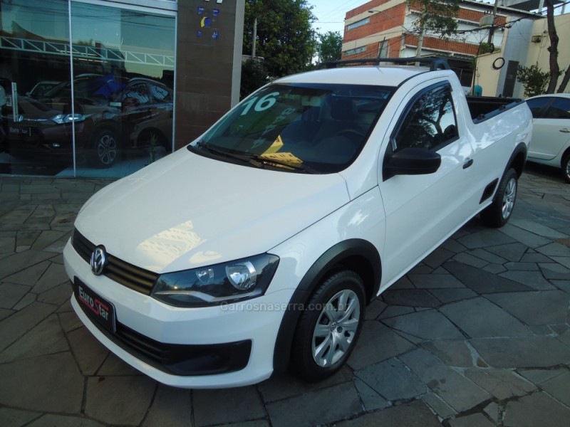 saveiro 1.6 mi trendline cs 8v flex 2p manual 2016 novo hamburgo