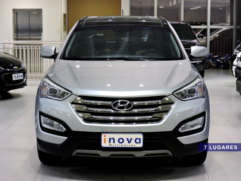 santa fe 3.3 mpfi 4x4 7 lugares v6 270cv gasolina 4p automatico 2014 novo hamburgo