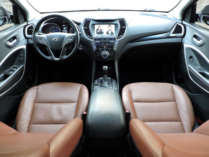 SANTA FÉ 3.3 MPFI 4X4 7 LUGARES V6 270CV GASOLINA 4P AUTOMÁTICO - 2014 - NOVO HAMBURGO
