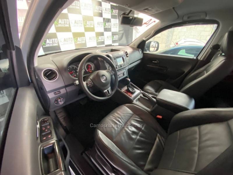 AMAROK 2.0 HIGHLINE 4X4 CD 16V TURBO INTERCOOLER DIESEL 4P AUTOMÁTICO - 2014 - CAXIAS DO SUL