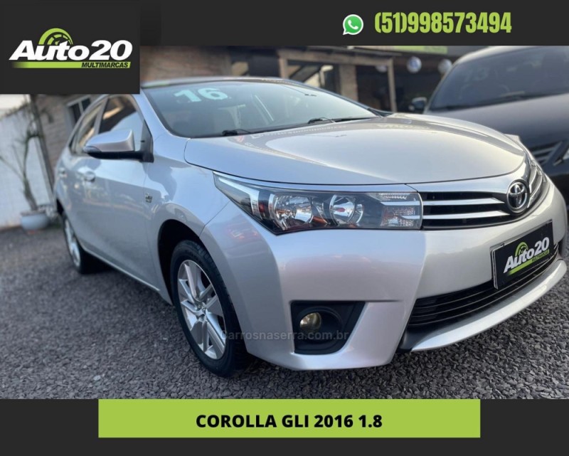 COROLLA 1.8 GLI 16V FLEX 4P AUTOMÁTICO