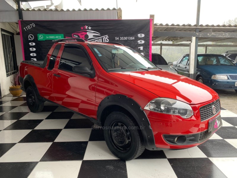 strada 1.4 mpi trekking ce 8v flex 2p manual 2009 caxias do sul