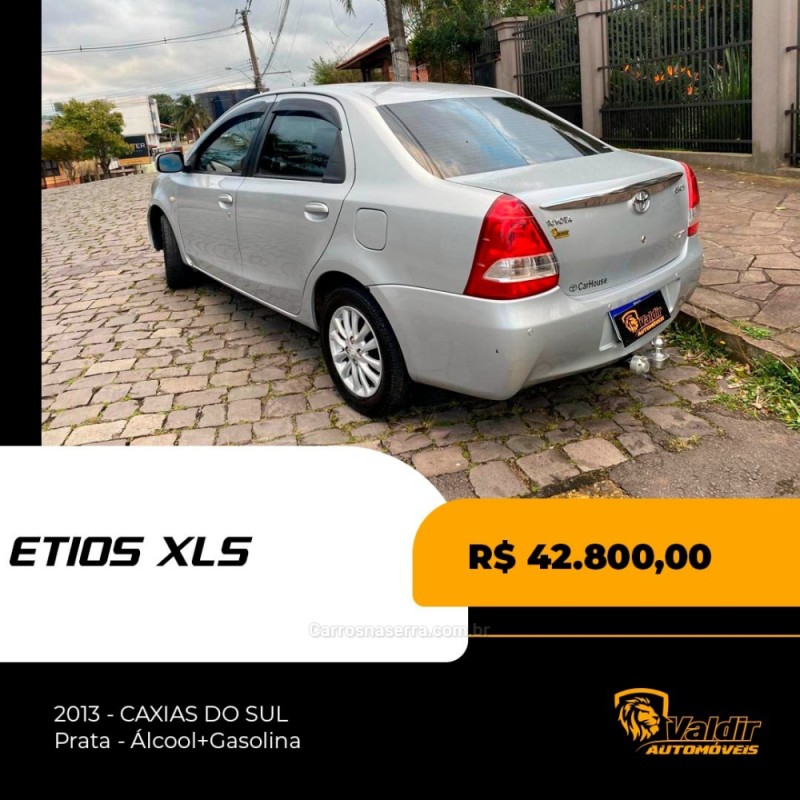 ETIOS 1.5 XLS SEDAN 16V FLEX 4P MANUAL - 2013 - CAXIAS DO SUL