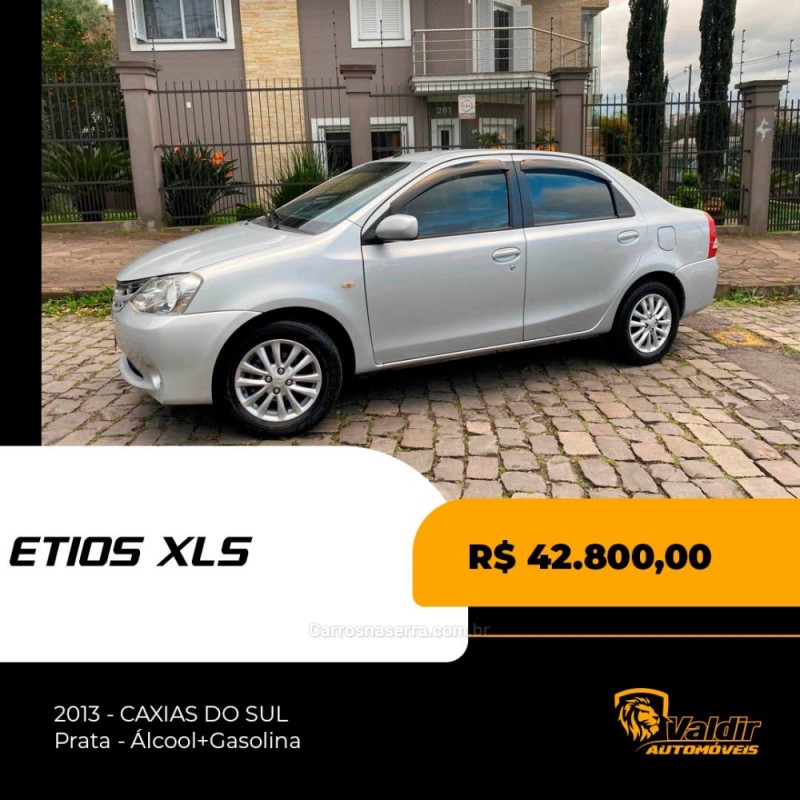 ETIOS 1.5 XLS SEDAN 16V FLEX 4P MANUAL - 2013 - CAXIAS DO SUL