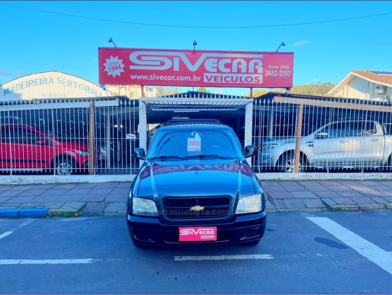 S10 2.4 MPFI ADVANTAGE 4X2 CD 8V GASOLINA 4P MANUAL - 2008 - GARIBALDI