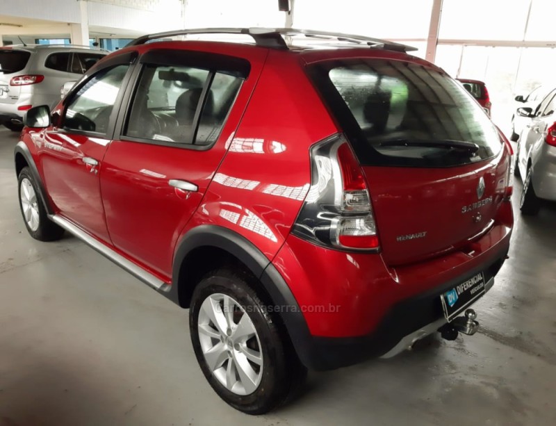 SANDERO 1.6 STEPWAY 16V FLEX 4P AUTOMÁTICO - 2012 - CAXIAS DO SUL