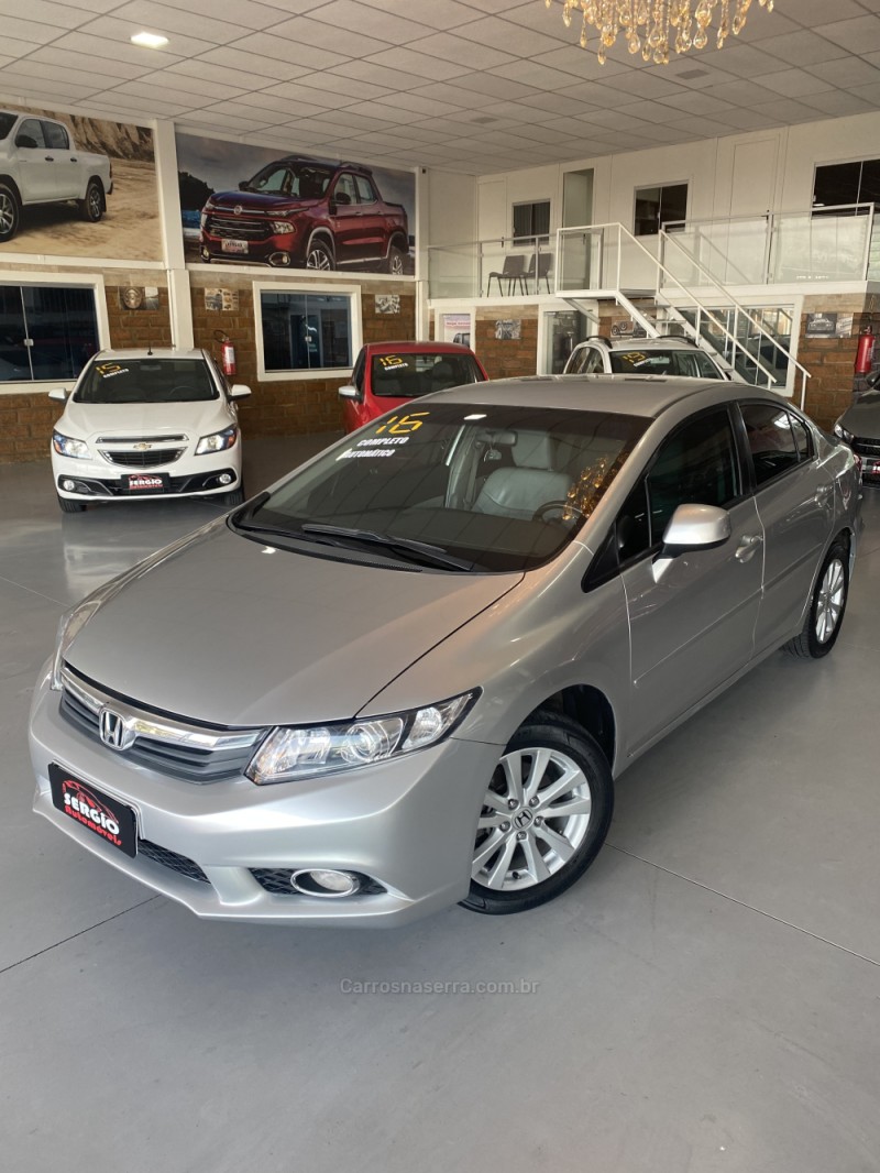 CIVIC 1.8 LXS 16V GASOLINA 4P AUTOMÁTICO - 2015 - PAROBé