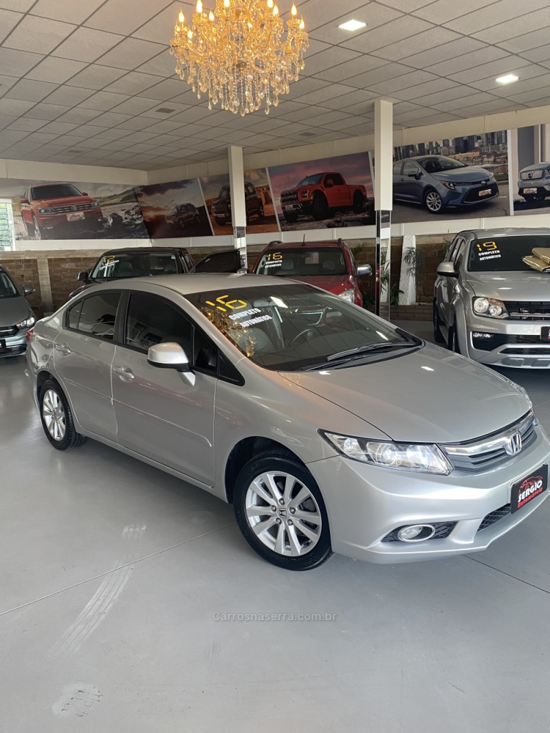 CIVIC 1.8 LXS 16V GASOLINA 4P AUTOMÁTICO - 2015 - PAROBé