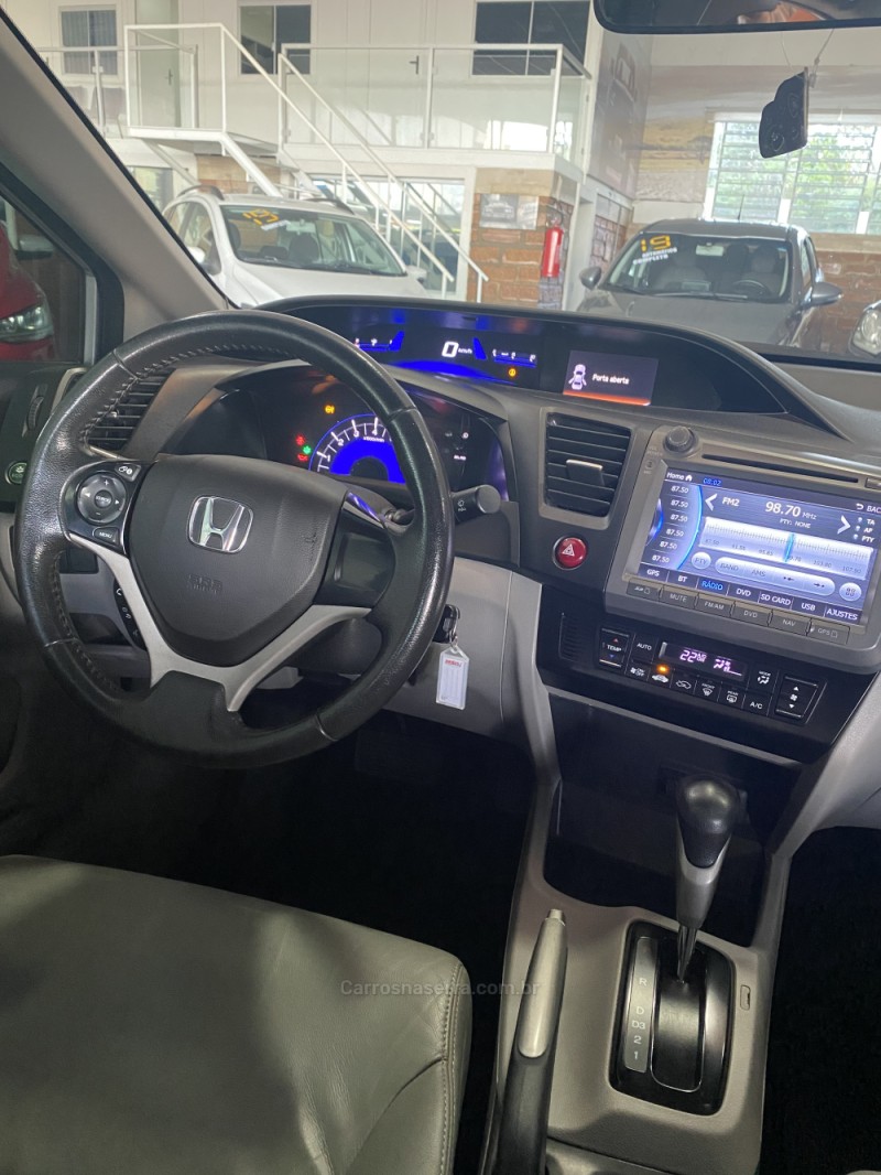 CIVIC 1.8 LXS 16V GASOLINA 4P AUTOMÁTICO - 2015 - PAROBé