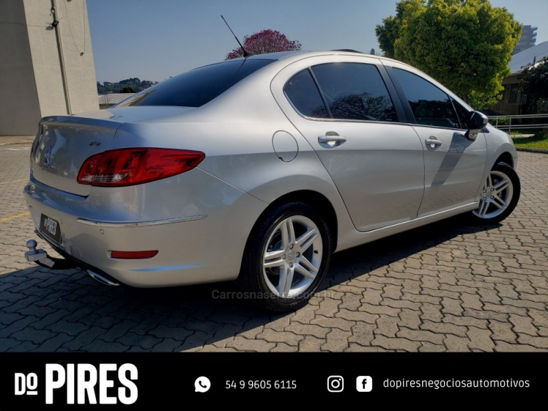 408 1.6 GRIFFE 16V TURBO GASOLINA 4P AUTOMÁTICO - 2014 - CAXIAS DO SUL