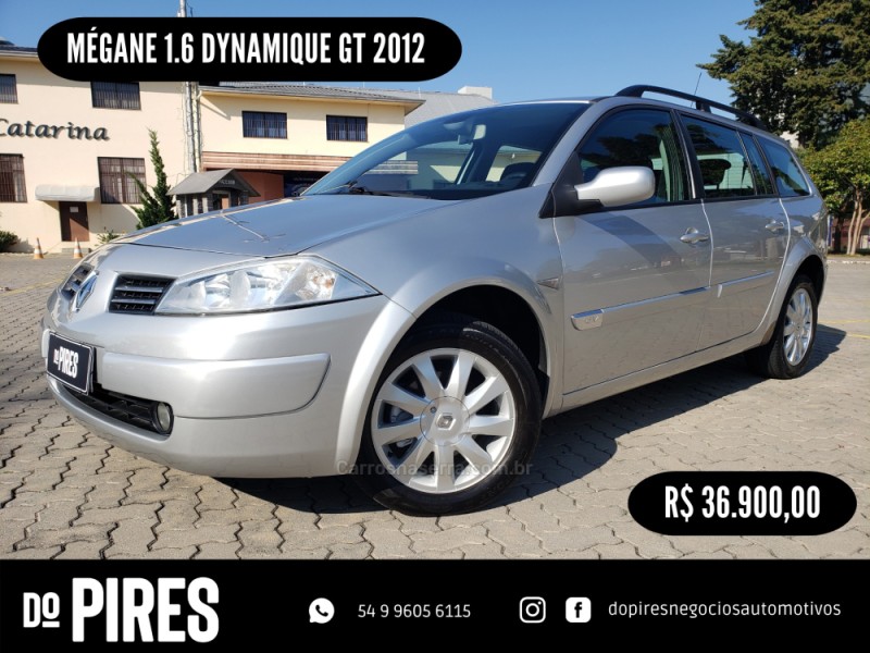 MÉGANE 1.6 DYNAMIQUE GRAND TOUR 16V FLEX 4P MANUAL