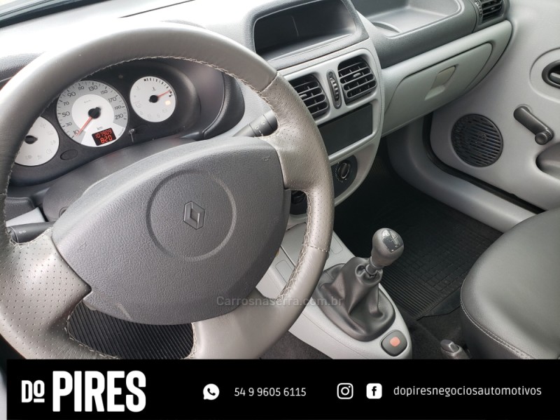 CLIO 1.0 CAMPUS 16V FLEX 2P MANUAL - 2011 - CAXIAS DO SUL