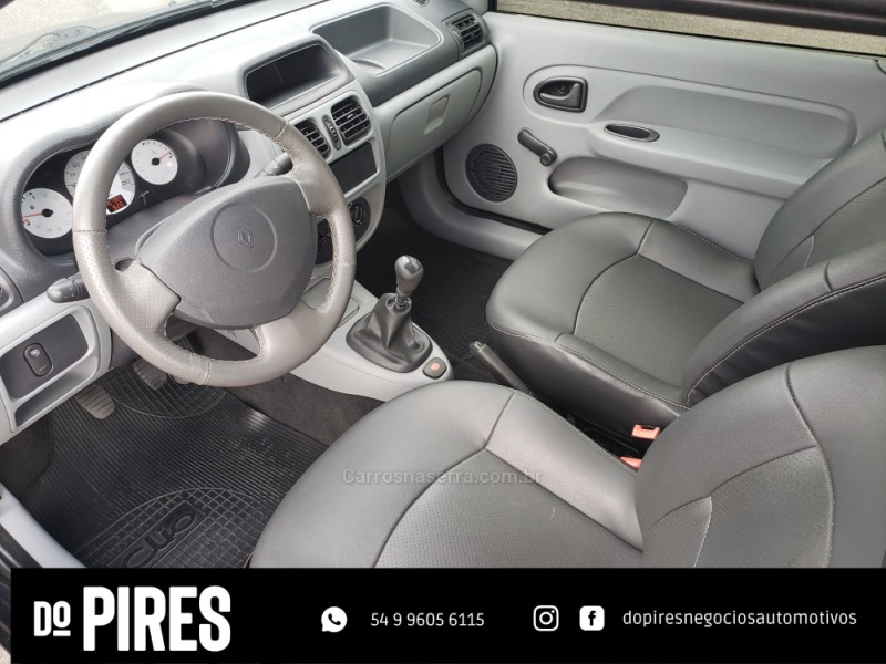 CLIO 1.0 CAMPUS 16V FLEX 2P MANUAL - 2011 - CAXIAS DO SUL