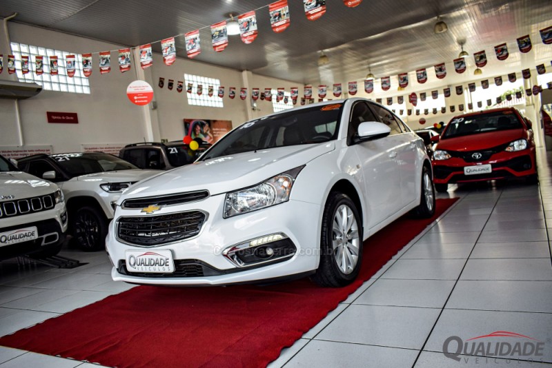 CRUZE 1.8 LT 16V FLEX 4P AUTOMÁTICO - 2016 - SANTA CRUZ DO SUL