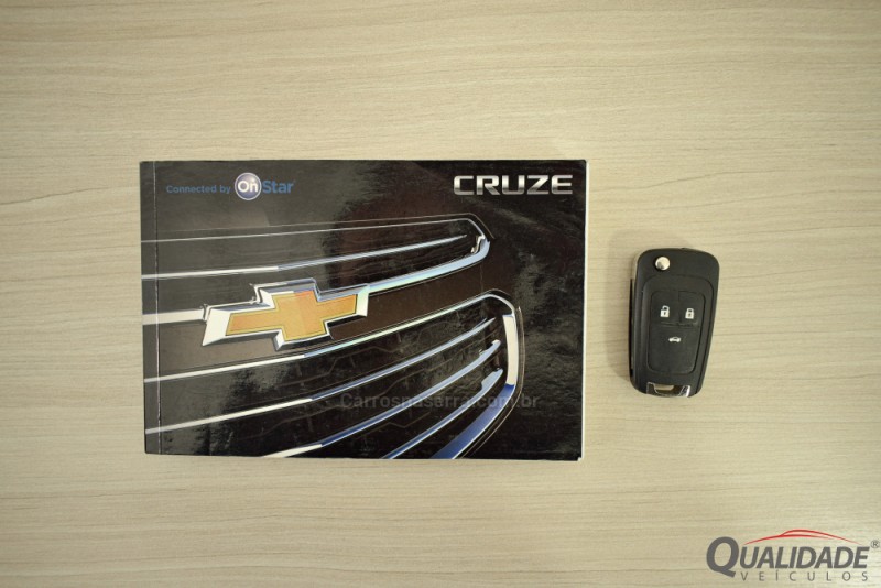 CRUZE 1.8 LT 16V FLEX 4P AUTOMÁTICO - 2016 - SANTA CRUZ DO SUL