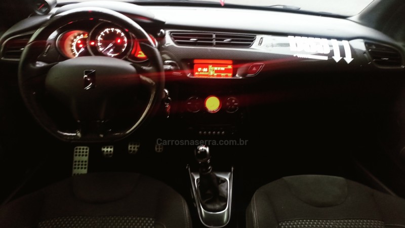 DS3 1.6 THP 16V GASOLINA 2P MANUAL - 2013 - CAXIAS DO SUL