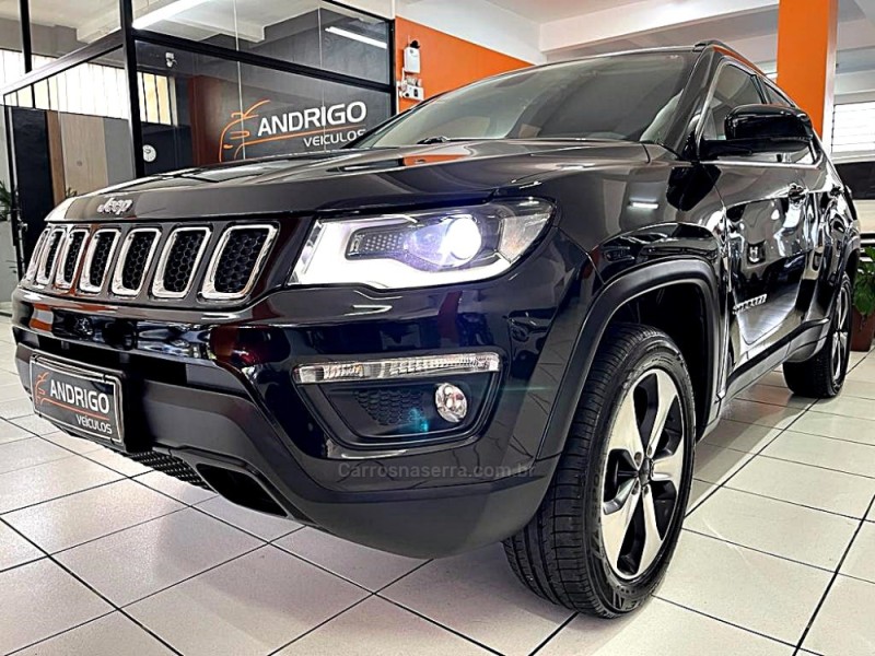 COMPASS 2.0 16V DIESEL LONGITUDE 4X4 AUTOMÁTICO - 2018 - CAXIAS DO SUL