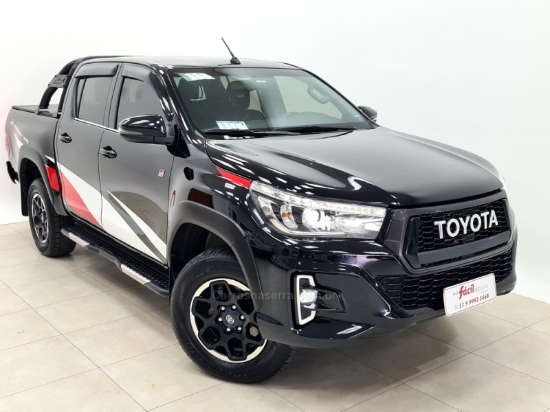 hilux 2.8 gr s 4x4 cd 16v turbo intercooler diesel 4p automatico 2019 santa cruz do sul
