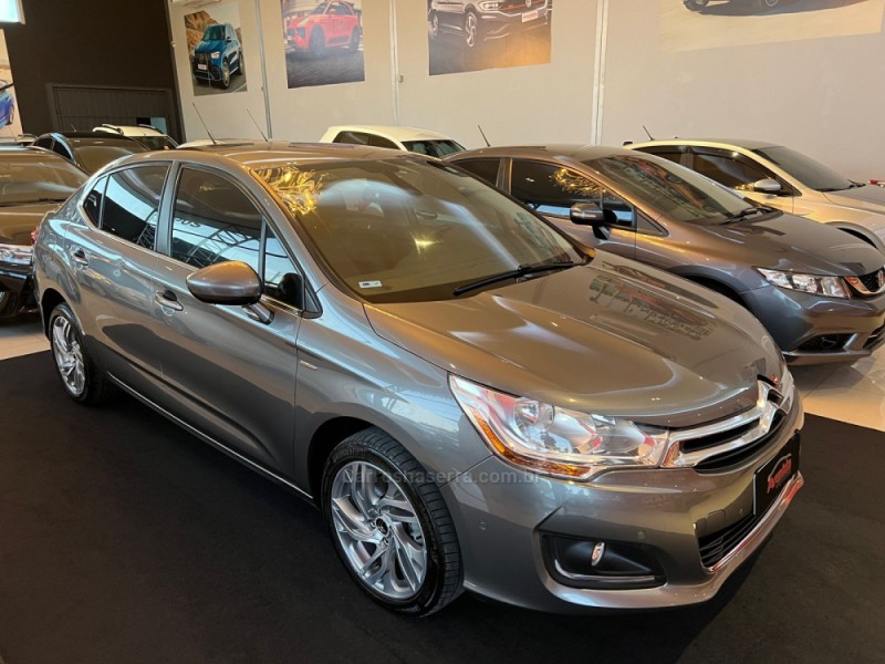 C4 LOUNGE 1.6 EXCLUSIVE 16V TURBO FLEX 4P AUTOMÁTICO - 2014 - IGREJINHA