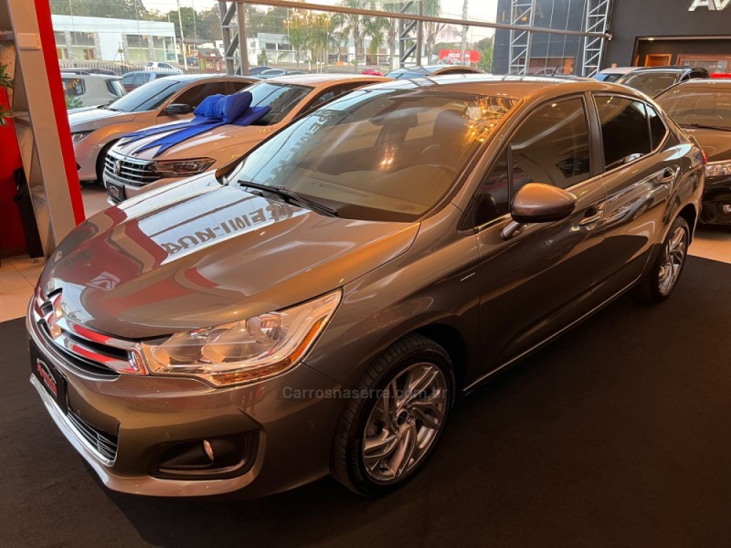 C4 LOUNGE 1.6 EXCLUSIVE 16V TURBO FLEX 4P AUTOMÁTICO - 2014 - IGREJINHA