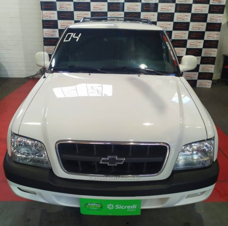 BLAZER 2.8 4X4 8V TURBO INTERCOOLER DIESEL 4P MANUAL - 2004 - CAXIAS DO SUL