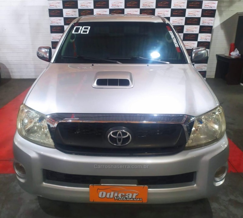 HILUX 3.0 SRV 4X4 CD 16V TURBO DIESEL 4P MANUAL - 2008 - CAXIAS DO SUL
