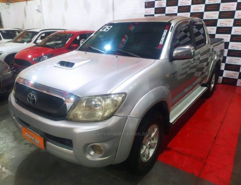 HILUX 3.0 SRV 4X4 CD 16V TURBO DIESEL 4P MANUAL - 2008 - CAXIAS DO SUL