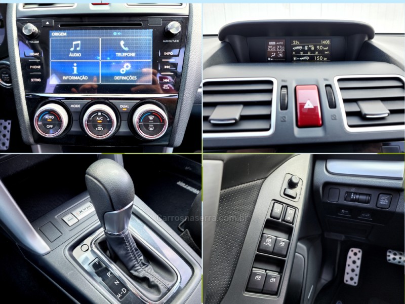 FORESTER 2.0 XT 4X4 16V TURBO GASOLINA 4P AUTOMÁTICO - 2016 - SANTA CRUZ DO SUL