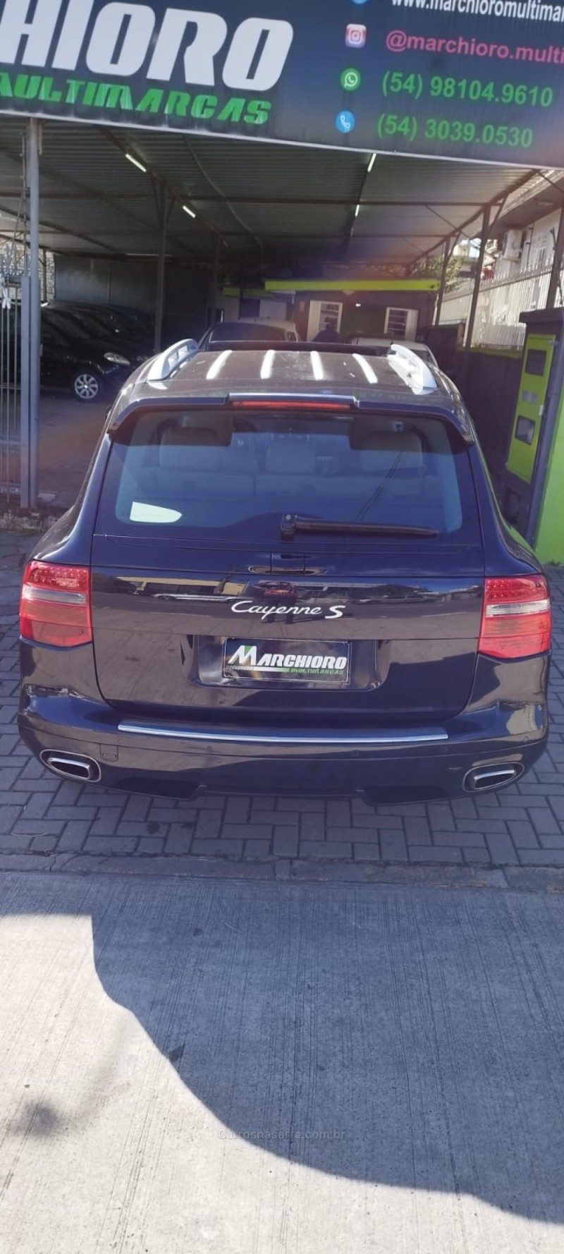 CAYENNE 4.8 S 4X4 V8 32V GASOLINA 4P TIPTRONIC - 2008 - CAXIAS DO SUL