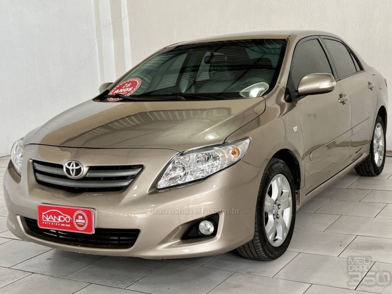 corolla 1.8 xei 16v flex 4p automatico 2010 estancia velha