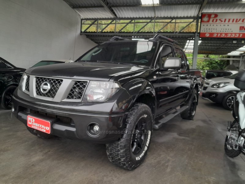frontier 2.5 se attack 4x4 cd turbo eletronic diesel 4p manual 2013 caxias do sul