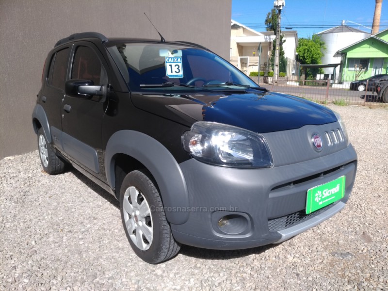 UNO 1.4 EVO WAY 8V FLEX 4P MANUAL - 2013 - FLORES DA CUNHA