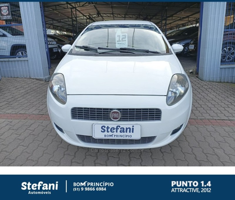 PUNTO 1.4 ATTRACTIVE 8V FLEX 4P MANUAL - 2012 - BOM PRINCíPIO