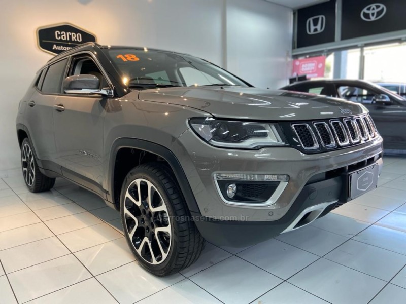 COMPASS 2.0 16V DIESEL LIMITED 4X4 AUTOMÁTICO - 2018 - CAXIAS DO SUL