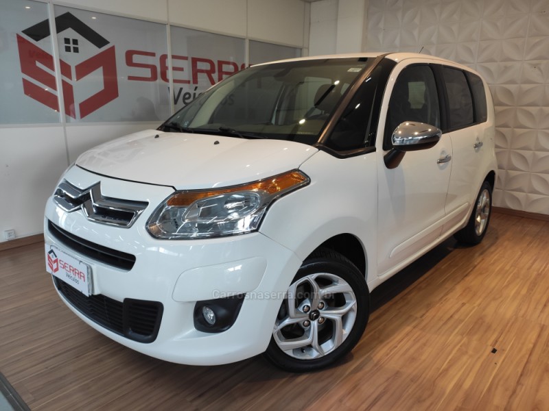 c3 1.6 picasso exclusive 16v flex 4p automatico 2015 caxias do sul