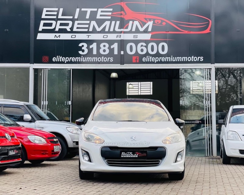 308 2.0 ALLURE 16V FLEX 4P MANUAL - 2013 - ESTâNCIA VELHA
