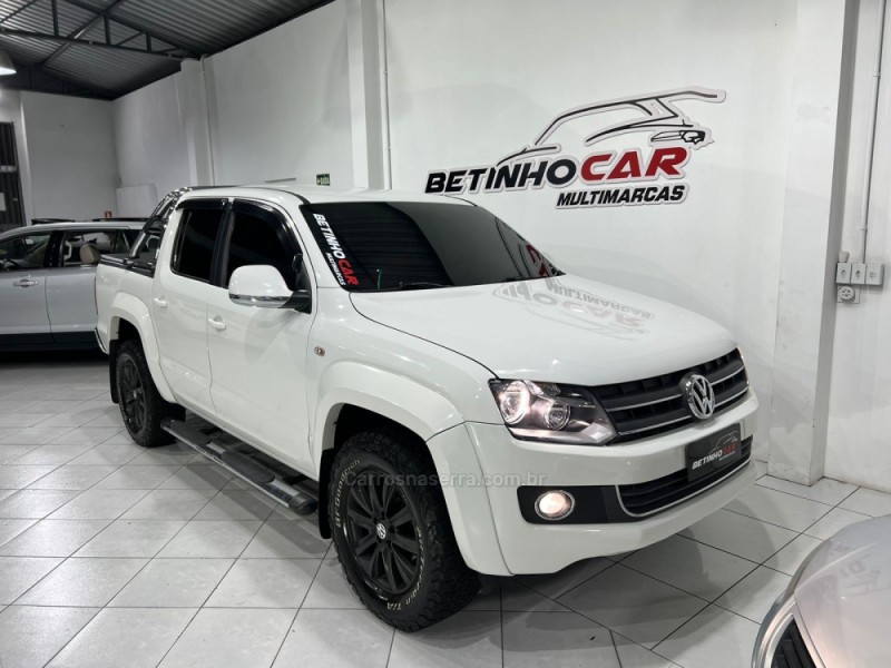 AMAROK 2.0 HIGHLINE 4X4 CD 16V TURBO INTERCOOLER DIESEL 4P AUTOMÁTICO - 2012 - NOVO HAMBURGO