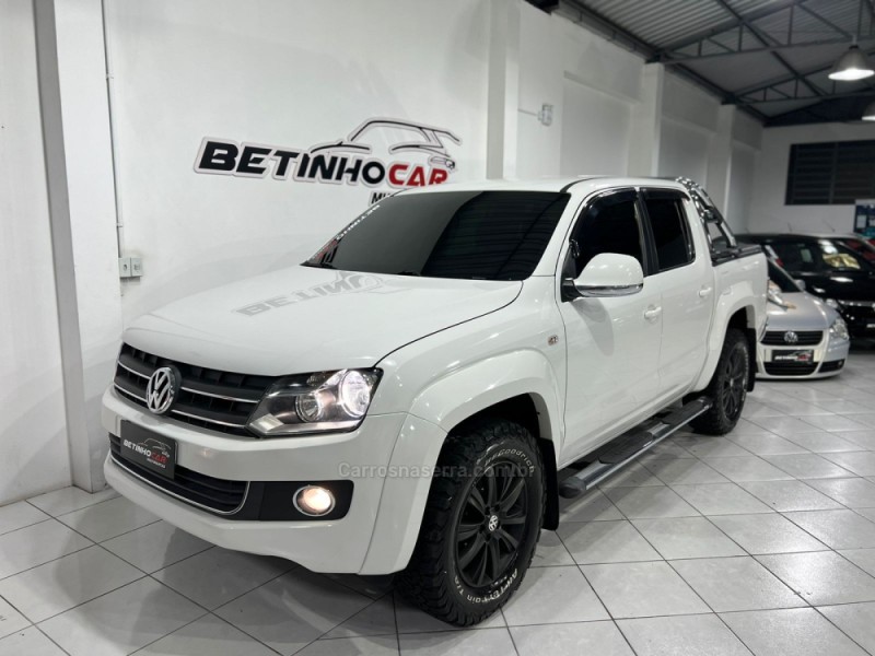 AMAROK 2.0 HIGHLINE 4X4 CD 16V TURBO INTERCOOLER DIESEL 4P AUTOMÁTICO - 2012 - NOVO HAMBURGO