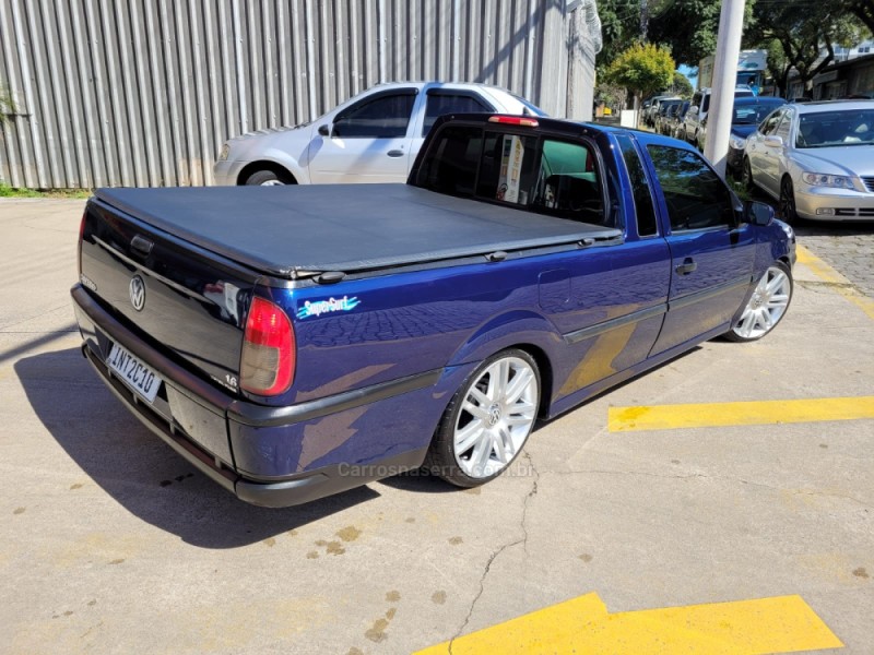 SAVEIRO 1.6 MI SUPER SURF CS 8V FLEX 2P MANUAL G.III - 2004 - CAXIAS DO SUL