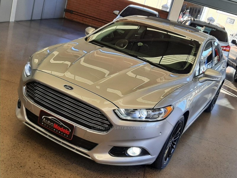 FUSION 2.0 TITANIUM GTDI ECOBOOST AWD AUTOMÁTICO - 2014 - CAXIAS DO SUL
