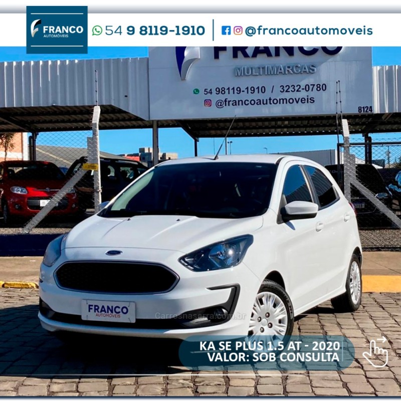 KA 1.5 SE PLUS 12V FLEX 4P AUTOMÁTICO