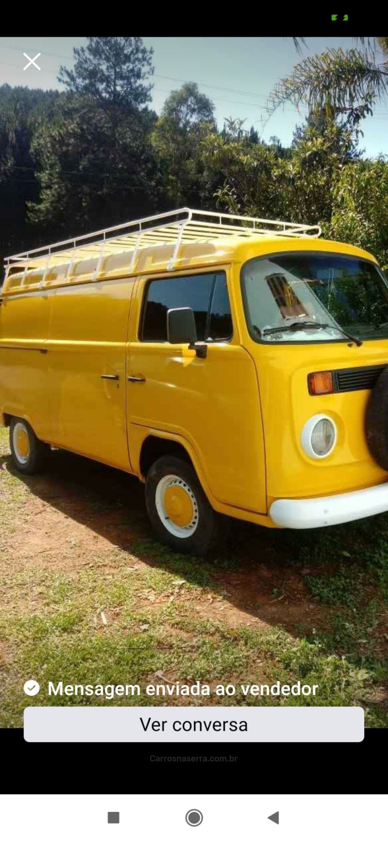KOMBI 1.6 FURGÃO 8V GASOLINA 3P MANUAL - 2005 - CAXIAS DO SUL