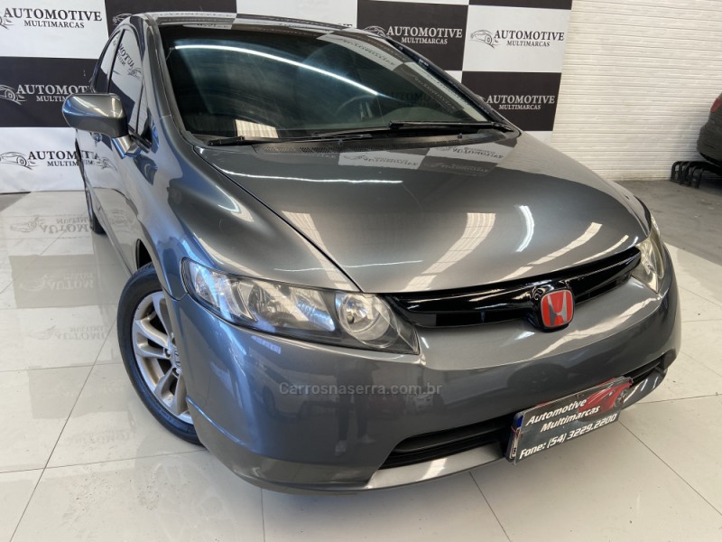 CIVIC 1.8 LXS 16V GASOLINA 4P MANUAL - 2007 - CAXIAS DO SUL
