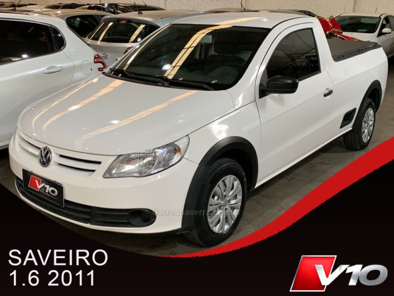 SAVEIRO 1.6 MI CS 8V FLEX 2P MANUAL G.V - 2011 - CAXIAS DO SUL