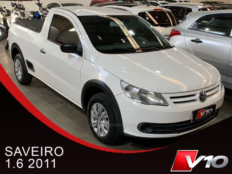 SAVEIRO 1.6 MI CS 8V FLEX 2P MANUAL G.V - 2011 - CAXIAS DO SUL