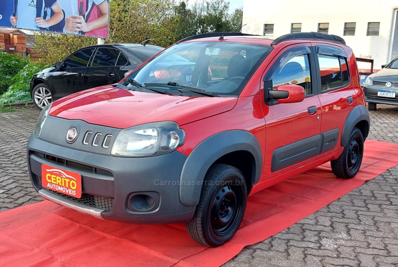 UNO 1.0 EVO WAY 8V FLEX 4P MANUAL - 2011 - PAROBé